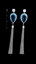 Show details for The Best Discount Tassels Platinum Plated Drop & Dangle