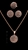 Picture of Romantic  None-Stone Multi-Tone Plated 3 Pieces Jewelry Sets