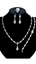 Show details for Low Price Rhinestone Zine-Alloy 4 Pieces Jewelry Sets