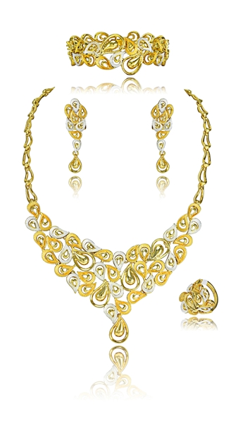 Picture of Online Wholesale Big Zinc-Alloy 4 Pieces Jewelry Sets