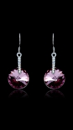 Picture of Cheap Platinum Plated Single Stone Drop & Dangle