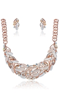 Show details for Brand New Zinc-Alloy Big 2 Pieces Jewelry Sets