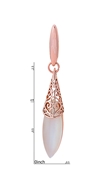 Picture of Trendy Big Rose Gold Plated Drop & Dangle