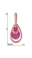 Picture of Best-Selling Rose Gold Plated Classic Drop & Dangle