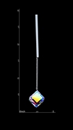 Picture of Top Rated Swarovski Element Colourful Drop & Dangle