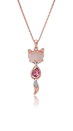 Picture of Iso9001 Qualified Rose Gold Plated Zinc-Alloy 2 Pieces Jewelry Sets