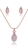 Picture of Charming Rose Gold Plated Zinc-Alloy 2 Pieces Jewelry Sets