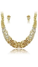 Show details for Promotion Gold Plated Big 2 Pieces Jewelry Sets