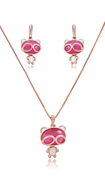 Picture of Oem Rose Gold Plated Small 2 Pieces Jewelry Sets