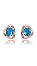 Show details for Top Rated Rose Gold Plated Classic Stud 