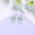 Picture of Simple And Elegant Platinum Plated Stud 