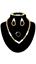 Show details for Enchanting Big Gold Plated 4 Pieces Jewelry Sets