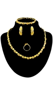 Picture of Superb Quality None-Stone African Style 4 Pieces Jewelry Sets