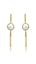 Show details for Good Performance Cubic Zirconia Gold Plated Drop & Dangle