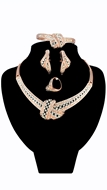 Picture of Touching And Cute African Style Multi-Tone Plated 4 Pieces Jewelry Sets