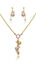 Show details for Moving Dubai Style None-Stone 2 Pieces Jewelry Sets