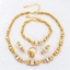Show details for High Quality Guaranteed Female Gold Plated 4 Pieces Jewelry Sets