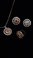 Picture of Comely Cubic Zirconia Brass 3 Pieces Jewelry Sets
