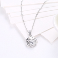 Picture of Friendly-Environmental Platinum Plated Necklaces & Pendants