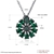 Picture of Cost Effective Gunmetel Plated Green Necklaces & Pendants