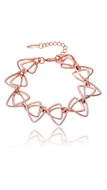 Picture of Gorgeous Dubai Style Rose Gold Plated Bracelets