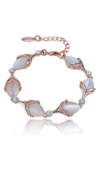 Picture of Lovely And Touching Opal (Imitation) Concise Bracelets