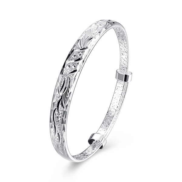 Picture of High Efficient Platinum Plated Platinum Plated Bangles