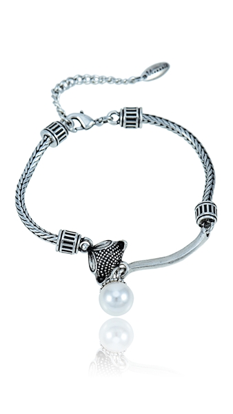 Picture of Widely Accepted Concise Zinc-Alloy Bracelets
