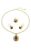 Picture of Delicate Gold Plated South American 3 Pieces Jewelry Sets