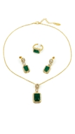 Picture of Well Made South American Gold Plated 3 Pieces Jewelry Sets