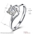 Picture of Discount Platinum Plated White Fashion Rings