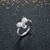 Picture of Friendly-Environmental Platinum Plated White Fashion Rings