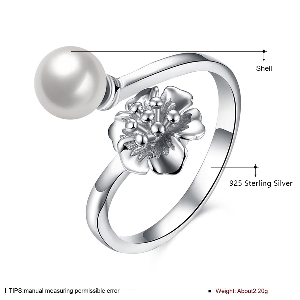 Nickel And Lead Free White Platinum Plated Fashion Rings