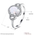 Picture of Professional White Platinum Plated Fashion Rings