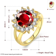 Picture of High Rated Red Fashion Rings