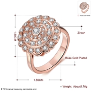 Picture of Elegant Colored White Fashion Rings