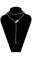 Picture of Good Quality Venetian Pearl Big Long Chain>20 Inches
