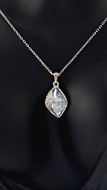 Picture of Innovative And Creative Platinum Plated Sea Blue Collar 16 OR 18 Inches