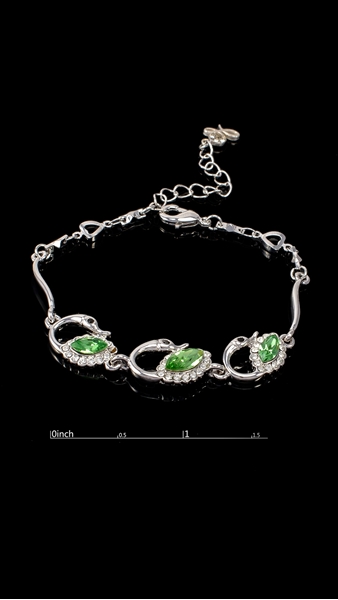 Picture of Moving Swan Green Bracelets