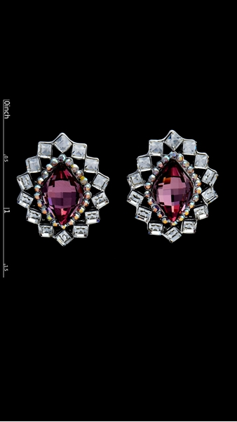 Picture of Cheaper Wine Red Zine-Alloy Stud 