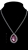 Picture of Innovative And Creative Pink Platinum Plated Collar 16 OR 18 Inches