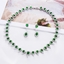 Show details for Big Cubic Zirconia Necklace And Earring Sets 1JJ050914S