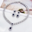Show details for Wedding Copper Brass Necklace And Earring Sets 1JJ050926S