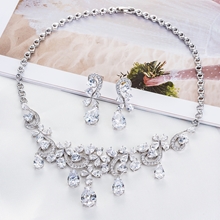 Show details for  Luxury Big Necklace And Earring Sets 1JJ050929S
