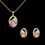 Show details for Zinc Alloy Dubai Necklace And Earring Sets 2YJ053547S