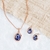 Picture of Zinc Alloy Casual Necklace And Earring Sets 2YJ053608S
