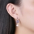 Picture of  Star Medium Dangle Earrings 3LK053664E