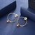 Picture of  Simple Swarovski Element Stud Earrings 3LK053722E