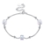 Picture of Simple Swarovski Element Link & Chain Bracelets 3LK053741B