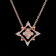 Picture of Holiday Copper Or Brass Pendant Necklaces 3LK053802N